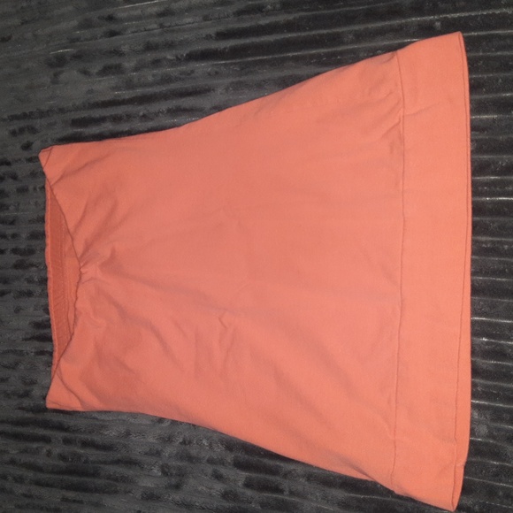 (M)🆕️725 Coral Cotton Bandeau Strapless Tube Top Ptp 12-15"×L18" - Picture 8 of 8
